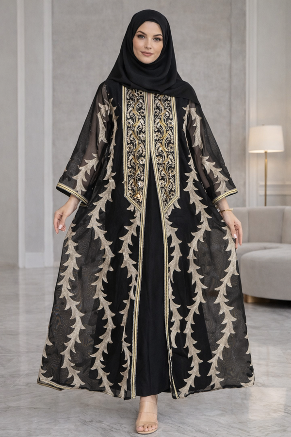 NUR VOGUE Emira Abaya Arab Style