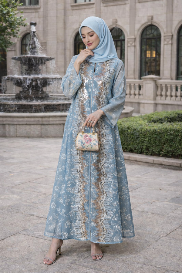 NUR VOGUE Luna Abaya Arab Style